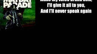 You&#39;re Dead Wrong by Mayday Parade (Lyrics On Screen)