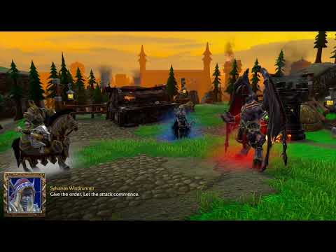 sylvanas windrunner all dialogue/cutscenes warcraft 3 reforged