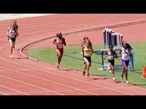 2016 USATF Region 12 Championships 11-12 Girls 800 Meter Dash Finals (7/7/16)