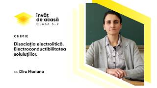 Soluțiile. Disociația electrolitică 