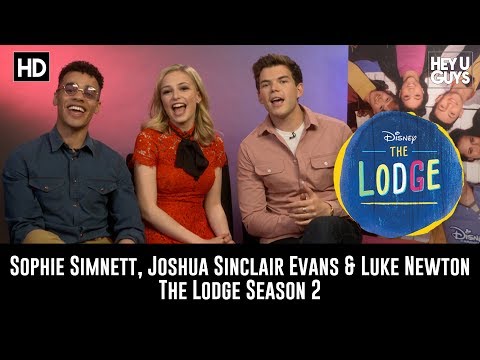 The Lodge Season 2 - Sophie Simnett, Joshua Sinclair Evans & Luke Newton