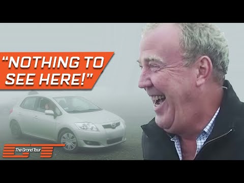 Jeremy Gets More Than He Bargains for Looking For His Aston in the Fog... | The Grand Tour