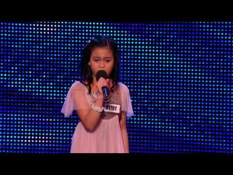 Arisxandra Libantino stuns singing 'One Night Only'  Week 1 Auditions Britain's Got Talent 2013