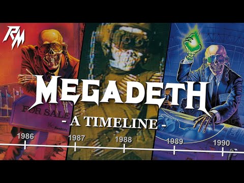 MEGADETH: A Timeline 1983-1994 (The Thrash Years... And then Some.)