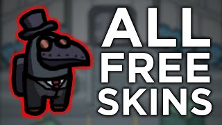 How to get All Free Skins in Among Us PC 2020