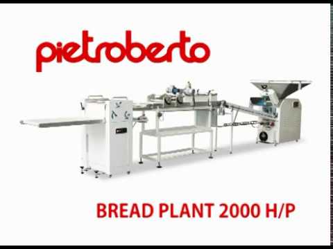 BREAD PLANT 2000 H/P | Production Line | Pietroberto Official