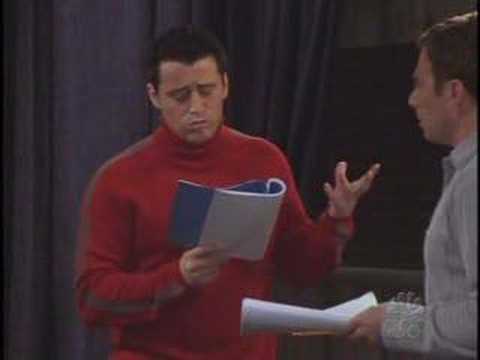 Funny Friends Scene Joey Learns French Video