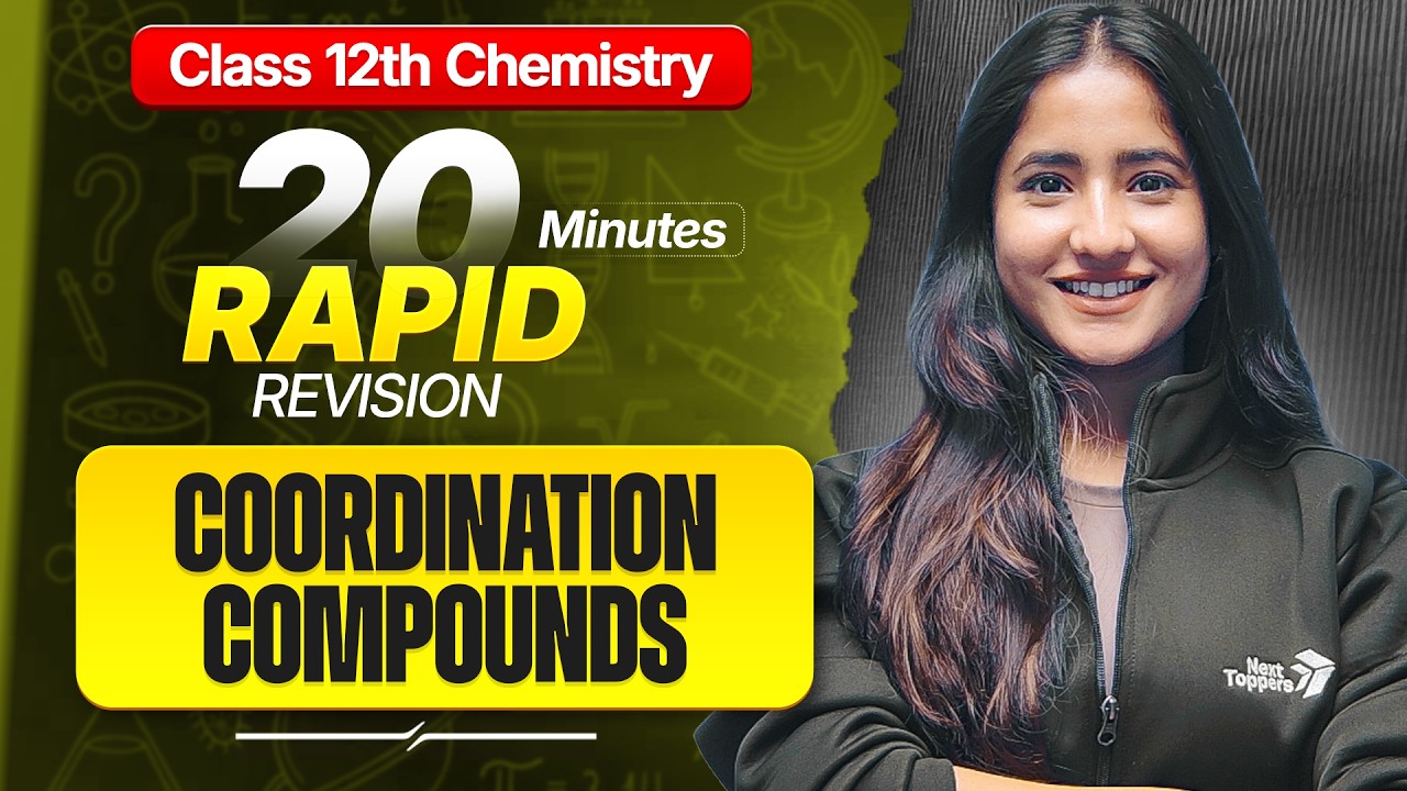 Coordination Compounds Class 12 RAPID REVISION | 12th Chemistry Ch-5 One Shot | CBSE 2026