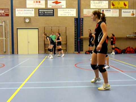 volleybal dames 2 2009