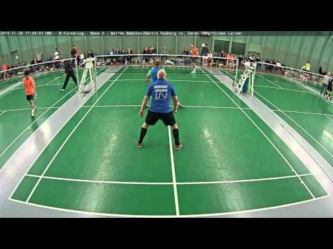 HBK - M-Turnering - Bane 3 - Morten Bødskov/Martin Faaborg vs. Søren Tarp/Torben Larsen