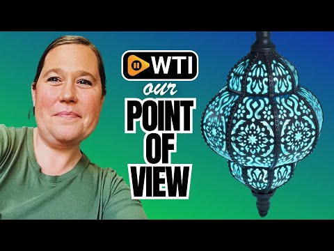 Hanging Solar Lights Outdoor Garden Decor Solar Lantern Waterproof Plastic Moroccan Outdoor Decorations for Patio Pathway Yard Backyard Garden Decorative (1 - WTI product video review