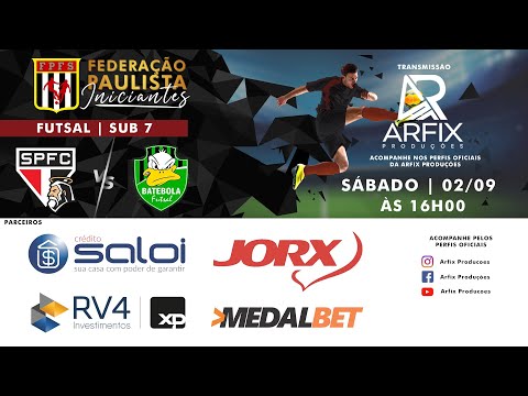 SÃO PAULO FC x BATEBOLA FS - FUTSAL | SUB 7 - SEMIFINAIS