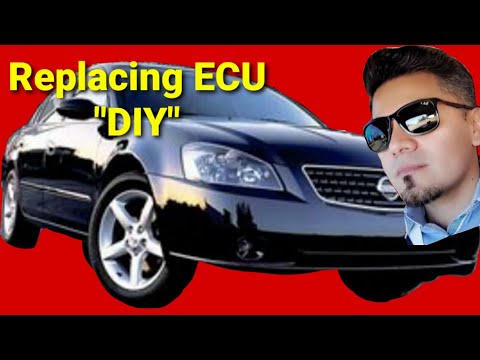 How to replace ECU \"DIY\" (Engine Control Unit) 05-06 Nissan Altima [HD]