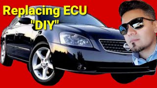 How to replace ECU "DIY" (Engine Control Unit) 05-06 Nissan Altima [HD]
