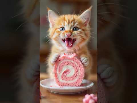 The Cat Made Ice Cream?! | Cutest Chef Ever 😻🍨