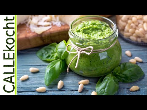Basilikum-Pesto selber machen - Rezept und Video für ein perfektes Pesto