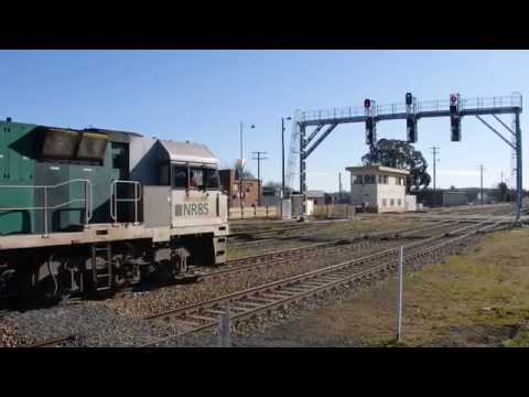 Junee Trains NR85, NR97, AN1, NR22 & NR95 with 3MB2