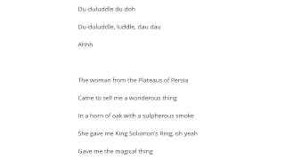 T Rex   King Of The Mountain Cometh Şarkı Sözü