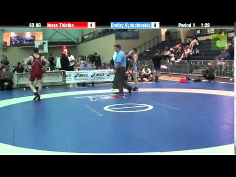 1st Place Best 2 out of 3 63 KG Jesse Thielke vs. Dmitry Ryabchinskiy