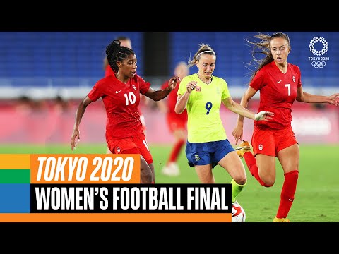Sweden 🇸🇪 vs Canada 🇨🇦 | Women's Football ⚽️🥇 Gold Medal Match | Tokyo Replays
