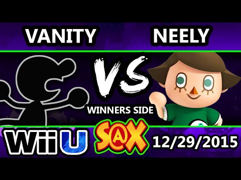 S@X 130 - Neely (Villager) Vs. Vanity (G&W) SSB4 Tournament - Smash Wii U - Smash 4