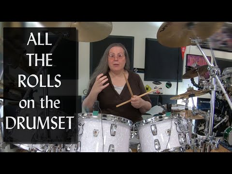 Your First Year of Drum Lessons - Week 14 - Drumset - ALL THE ROLLS on the DRUMSET