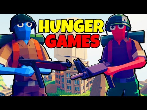 TABS Soldiers Enter the HUNGER GAMES!? - Totally Accurate Battlegrounds