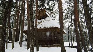preview picture of video '飛騨の里 雪景色 Snow Scene of Hida no Sato (Hida Folk Village)'