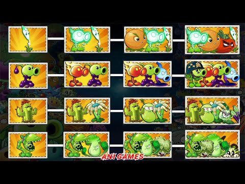 Tournemnt 4 Team Plants Battlez - Who Will WIn? - PvZ 2 Team Plant Vs Team Plant