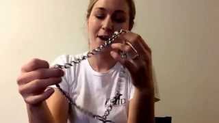 How to use a chain training collar (choke chain)