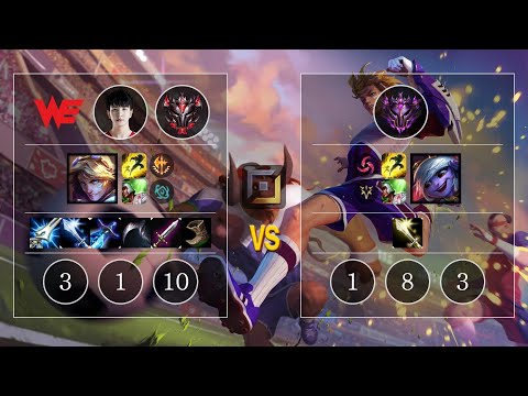 WE Jiumeng Ezreal vs Tristana Bot - KR GrandMaster Patch 10.11