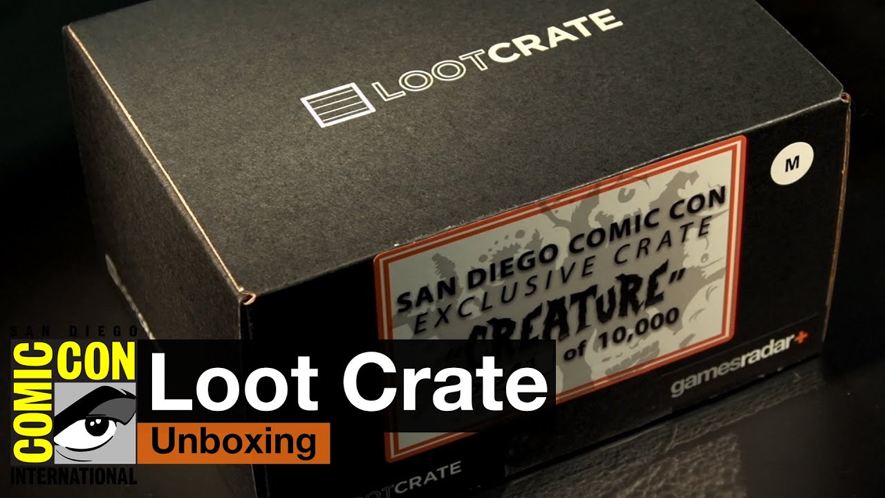 San Diego Comic Con 2015: Unboxing the Loot Crate 