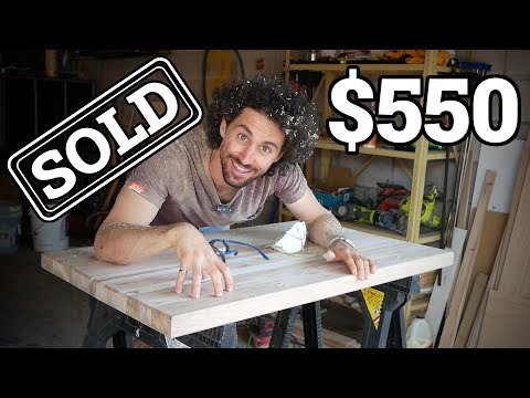, title : 'Turning a Free Pallet into a $550 Table'