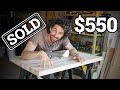 Turning A Free Pallet Into A 550 Table