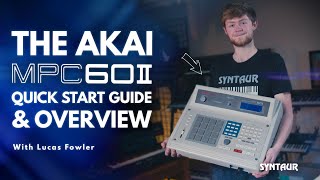 Video thumbnail for The Akai MPC60II (Quick Start Guide & Overview) by Syntaur