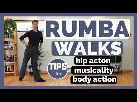RUMBA WALKS TECHNIQUE  TUTORIAL