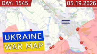 Kostiantynivka direction | Russia Ukraine war map 19 May 2026 | Military summary latest news today