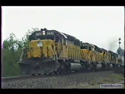 Classic Railroad Series 509 - Action at Napavine, WA September 26, 1995