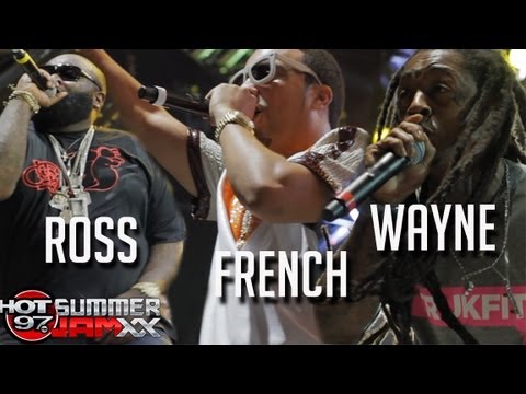 FRENCH MONTANA, RICK ROSS, LIL WAYNE - live at Summer Jam 2013
