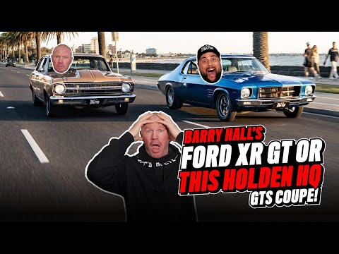 FORD XR GT vs HOLDEN HQ GTS! YOU get to choose the winner!