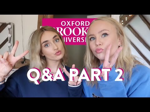OXFORD BROOKES UNIVERSITY Q&A w 2nd Year Students! Part 2 Night Life, Societies, Budgeting, Freshers