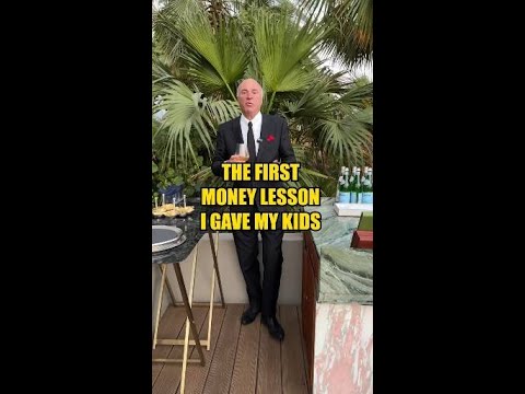 La primera lección de dinero que les di a mis hijos #shorts