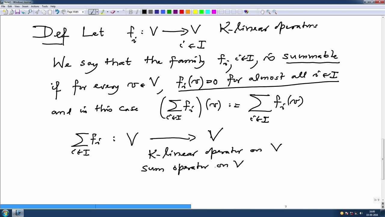 Lec30 Direct sum decomposition of a vector space