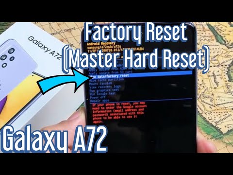 Galaxy A72: How to Factory Reset (Master Hard Reset)