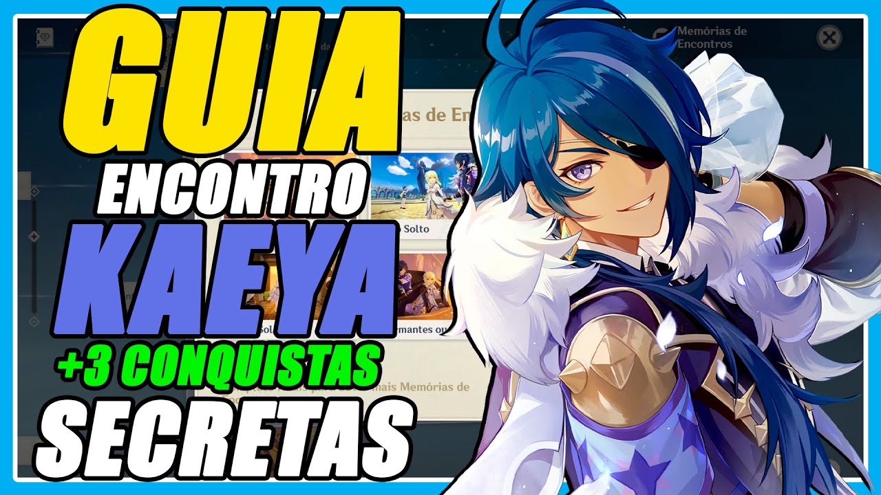 EVENTO DE ENCONTRO DO KAEYA TODOS OS FINAIS + CONQUISTA SECRETA | GENSHIN IMPACT