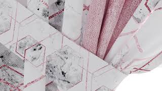 Комплект штор «Ринифико (розовый)» — видео о товаре