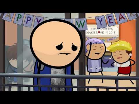 Sad Larry's Sad New Year- Cyanide and Happiness