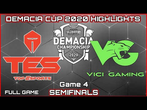Demacia Cup TES x VG Game 4 | Demacia Cup 2020 TES x VG Game 4