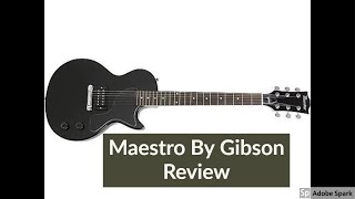 Video thumbnail for Maestro by Gibson Beginner Electric Guitar Review by Joshua1936