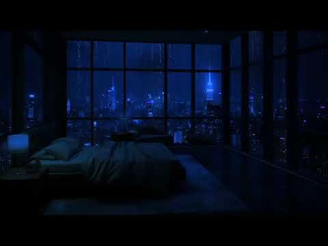 Rainy City Nights 🌧️ 24-Hour Rain Sounds for Deep Sleep & Relaxation